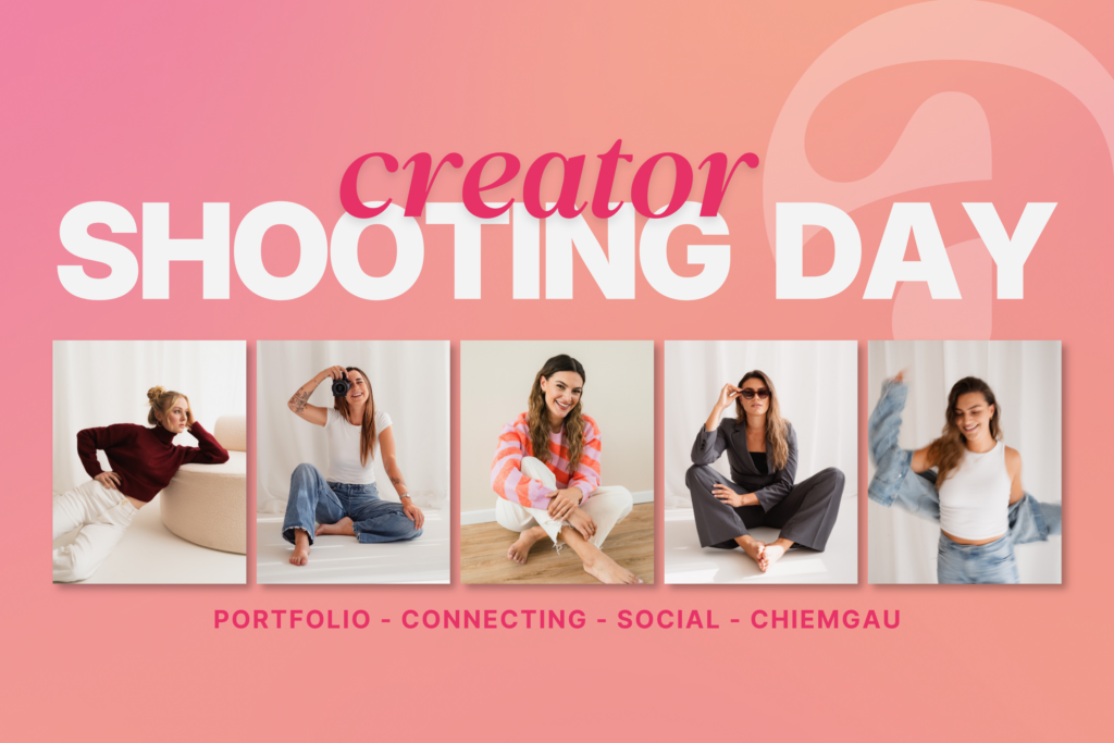 Creator Shooting Day in Traunstein